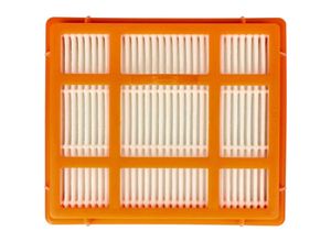 4069099670774 - Vhbw - Staubsaugerfilter Ersatz für aeg aef 139 für Staubsauger - HEPA-Filter Orange Weiß