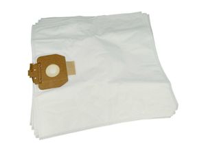 4069099698112 - Vhbw - 5x Staubbeutel kompatibel mit Eurosteam 2900 Staubsauger - Mikrovlies 43cm x 41cm Weiß