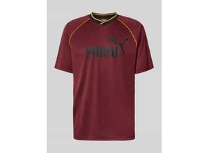 4069156524484 - T-Shirt mit Label-Print