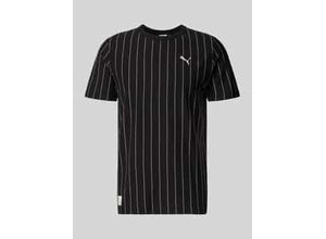 4069157689878 - Regular Fit T-Shirt mit Logo-Stitching Modell Class