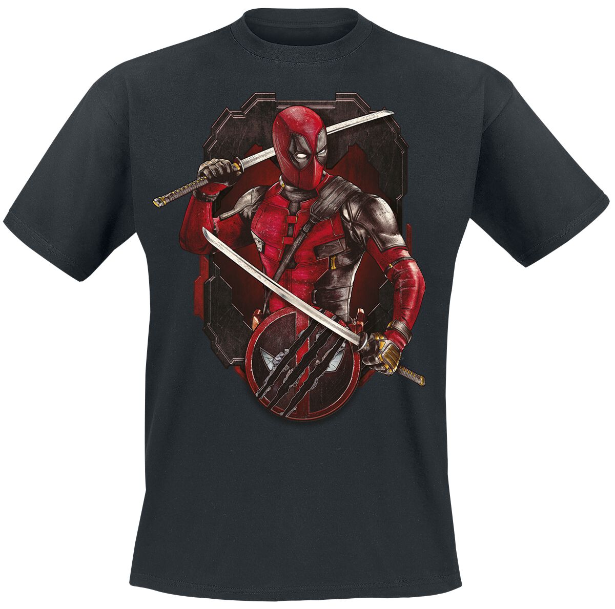 4069225003414 - 3 - And Wolverine - Ready To Fight T-Shirt schwarz in S