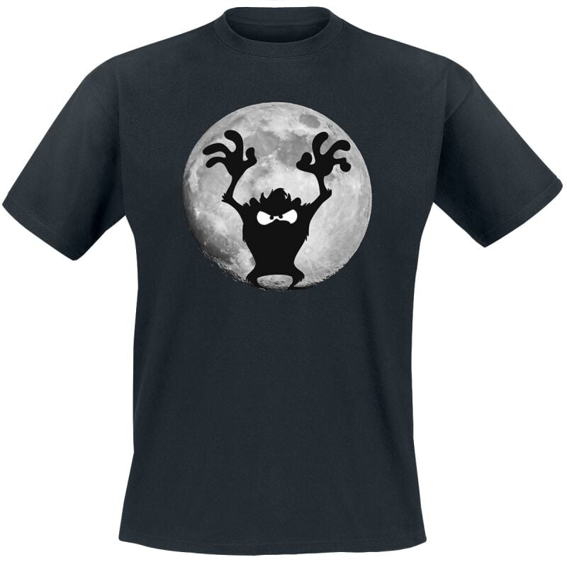 4069225007030 - Taz - Full Moon T-Shirt schwarz in S