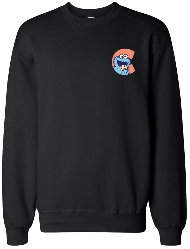 4069225008976 - Cookie Monster - C Sweatshirt schwarz in S