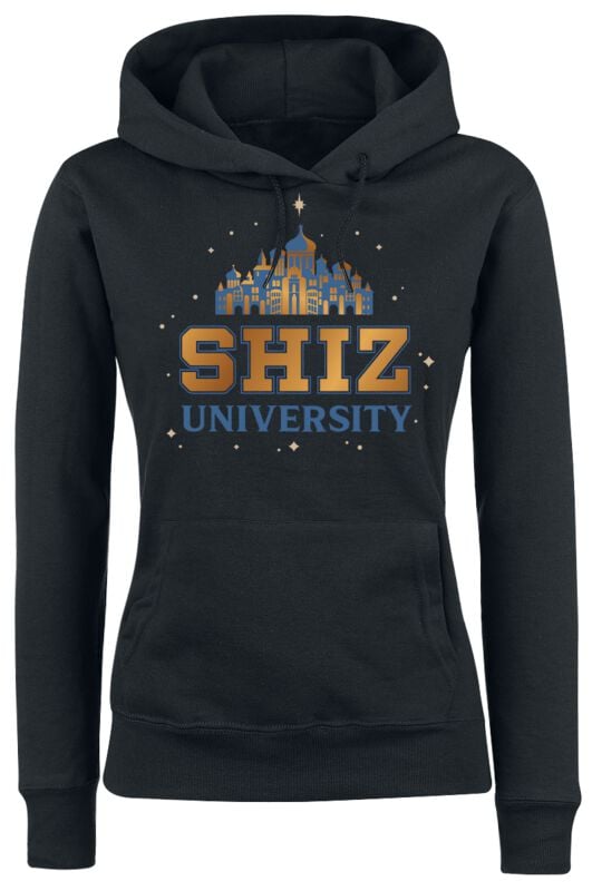 4069225010726 - Shiz University Kapuzenpullover schwarz in S