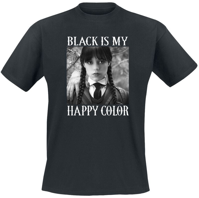 4069225012973 - Black Is My Happy Colour T-Shirt schwarz in S