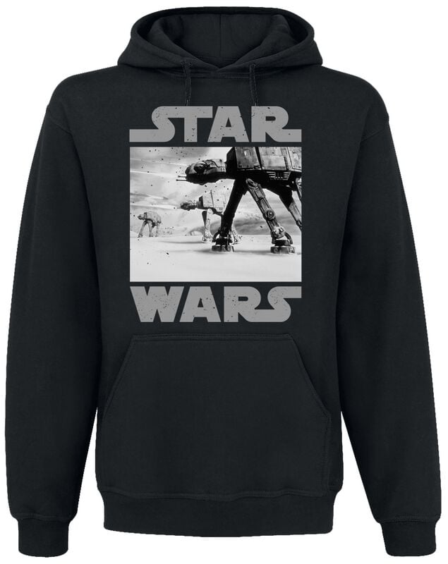 4069225014663 - Battle of Hoth Kapuzenpullover schwarz in S