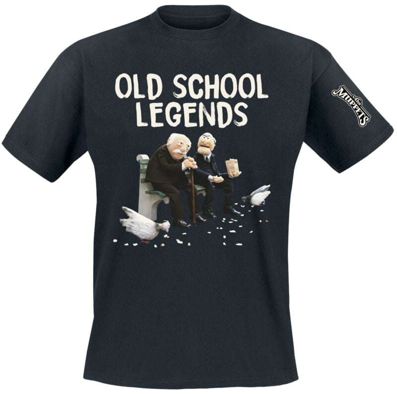 4069225017091 - Statler und Waldorf - Old School Legends T-Shirt schwarz in 5XL 4069225017091 - Statler und Waldorf - Old School Legends T-Shirt schwarz in 5XL