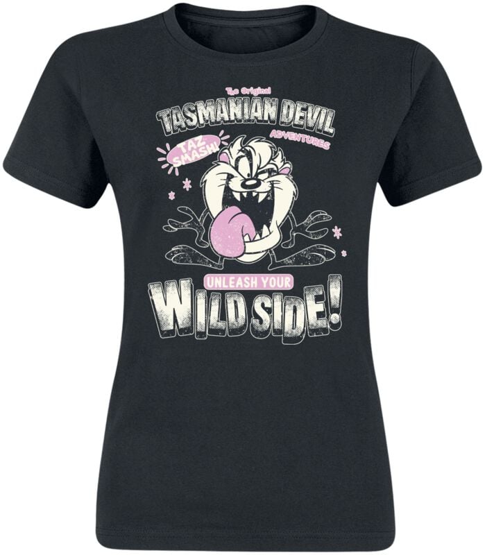 4069225017138 - Taz - Wild Side! T-Shirt schwarz in M 4069225017138 - Taz - Wild Side! T-Shirt schwarz in M