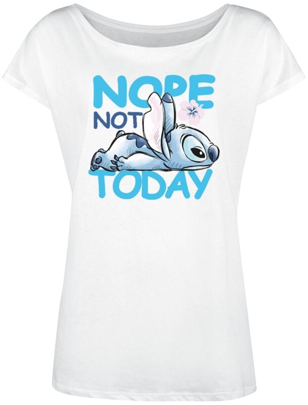 4069225017282 - Nope Not Today T-Shirt weiß in S