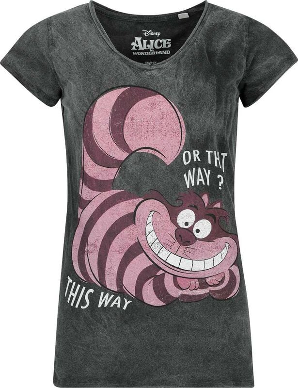 4069225022576 - Grinsekatze - This Way Or That Way? T-Shirt schwarz in XL 4069225022576 - Grinsekatze - This Way Or That Way? T-Shirt schwarz in XL