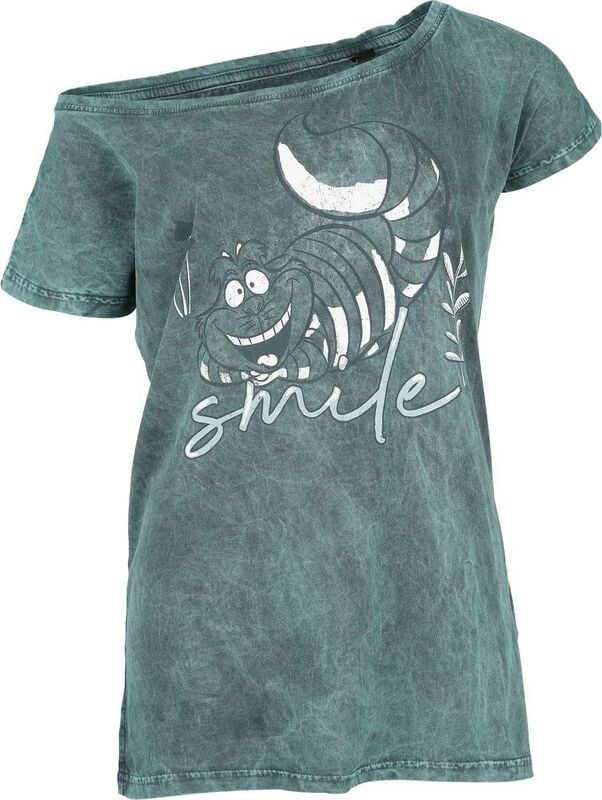 4069225022705 - Grinsekatze - Smile T-Shirt blau in S 4069225022705 - Grinsekatze - Smile T-Shirt blau in S