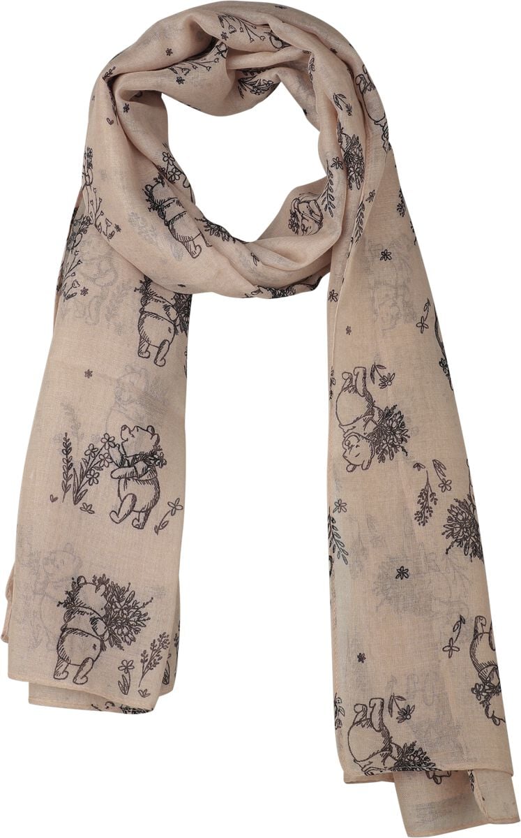 4069225023665 - Winnie The Pooh Flowers Tuch multicolor