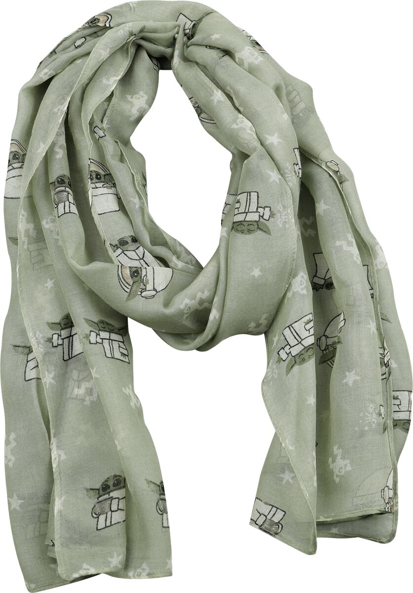 4069225023962 - The Mandalorian -  Grogu Tuch multicolor
