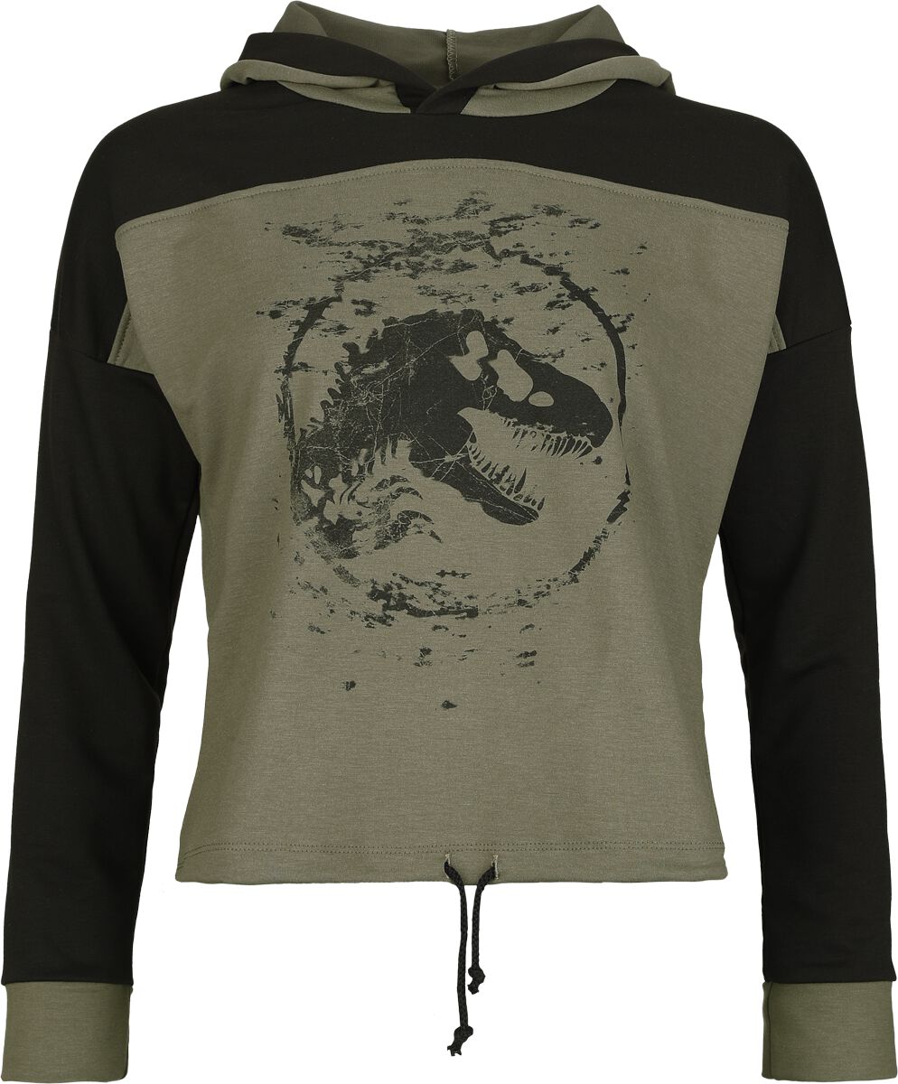 4069225033923 - Jurassic World - Reflections Kapuzenpullover grün schwarz in XL 4069225033923 - Jurassic World - Reflections Kapuzenpullover grün schwarz in XL
