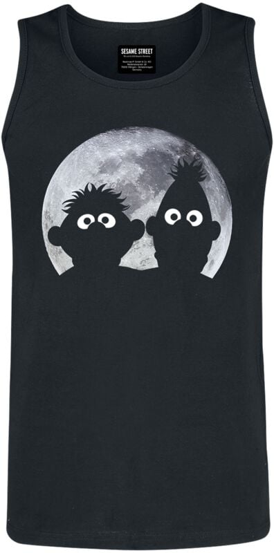 4069225038027 - Ernie und Bert - Moonnight Tank-Top schwarz in S 4069225038027 - Ernie und Bert - Moonnight Tank-Top schwarz in S