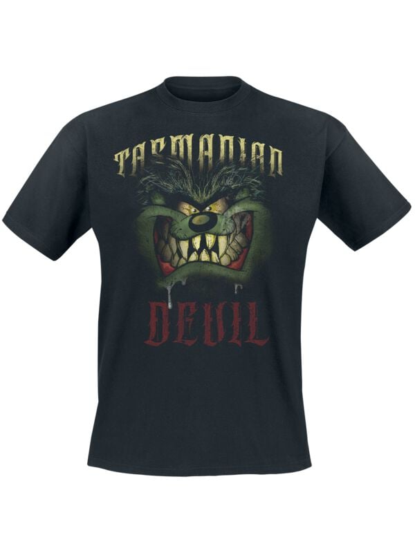 4069225040303 - Tasmanian Devil T-Shirt schwarz in 5XL