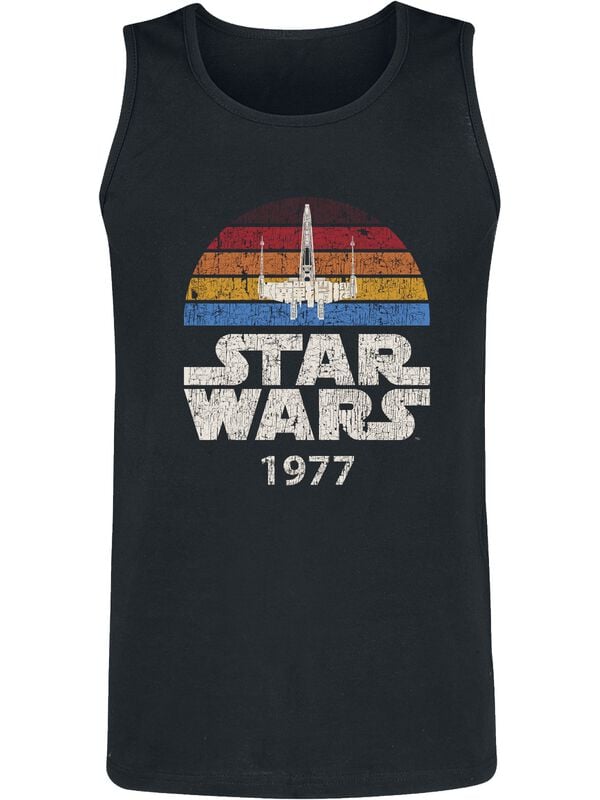 4069225041188 - - X-Wing 1977 Tank-Top schwarz in S 4069225041188 - - X-Wing 1977 Tank-Top schwarz in S