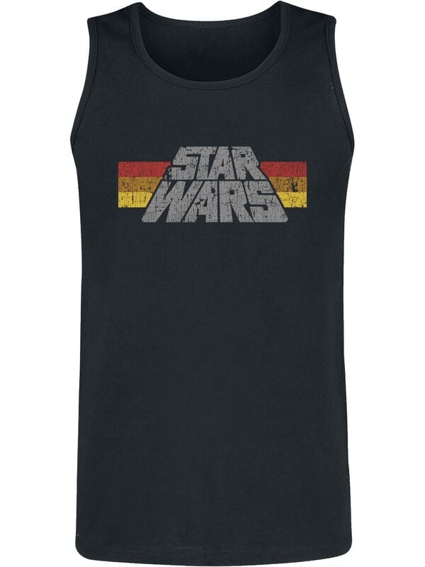 4069225041256 - - Vintage Logo Tank-Top schwarz in M