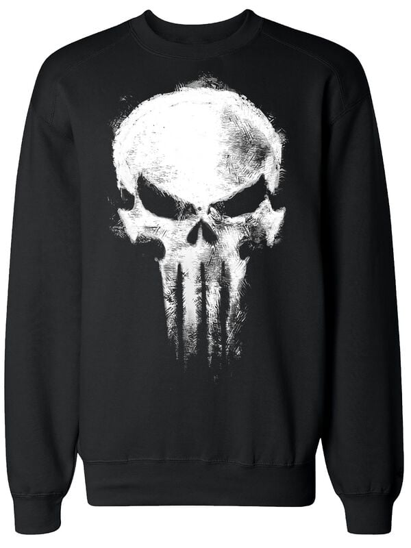 4069225043656 - Skull Sweatshirt schwarz in XXL