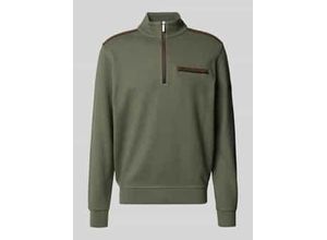 4069238011802 - Sweatshirt mit Label-Detail