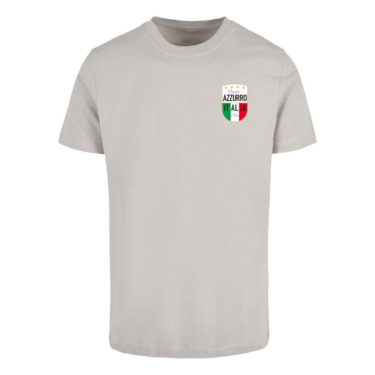 4069389086643 - T-Shirt Mister Tee Azurro Italia Crest