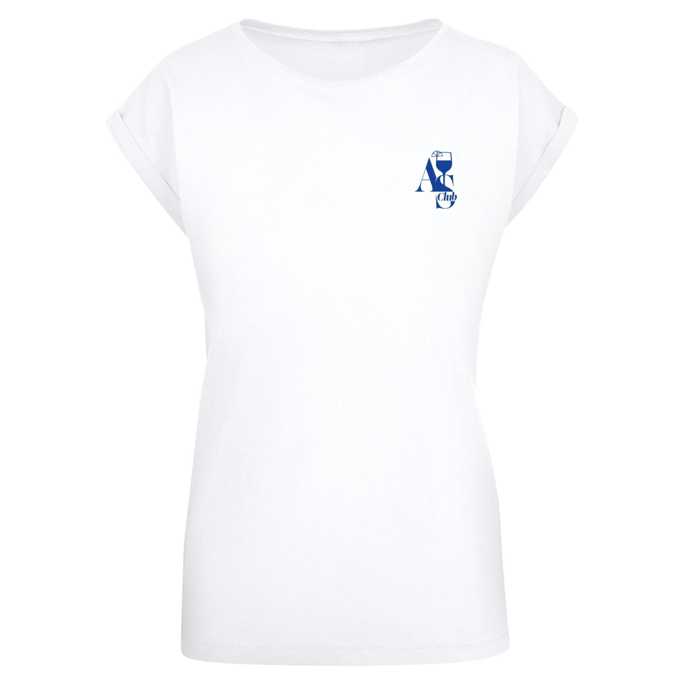 4069389336953 - T-Shirt mit verlängerten Schultern Damen A S Club 4069389336953 - T-Shirt mit verlängerten Schultern Damen A S Club