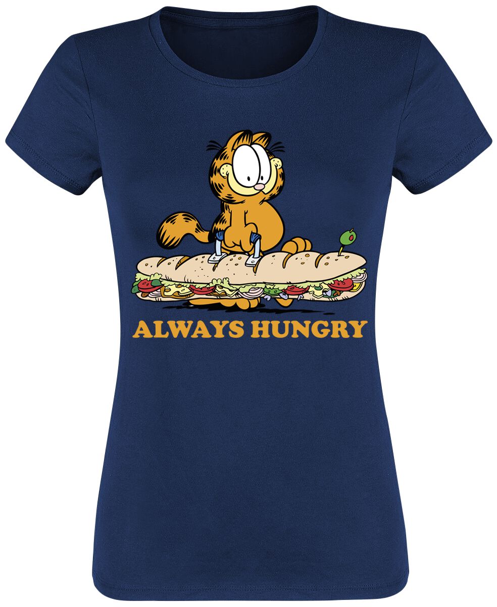 4069389392393 - Always Hungry T-Shirt navy in S