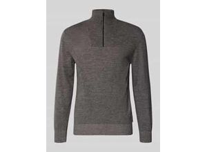 4069402011928 - Regular Fit Troyer aus reiner Baumwolle