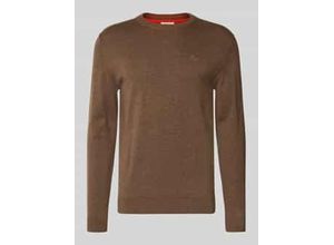 4069402019535 - Regular Fit Pullover aus reiner Baumwolle
