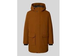 4069402325230 - Regular Fit Parkamantel aus wasserdichtem Material