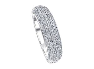 4069415000087 - Diamantring 031 ct Diamant Brillant Ring aus 585 Weißgold Fingerringe Gr 50 mit Diamant Weißgold 585-Diamanten silberfarben (silber) Damen Diamantringe Gold Schmuck