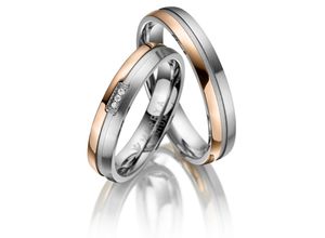 4069415243897 - Partnerring MARRYA Titan Ringe Trauringe Eheringe Partnerringe Fingerringe Gr 48 Titan goldfarben (damen ring gold silber) Damen