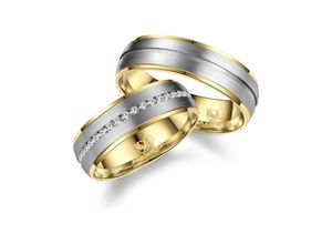 4069415246232 - Partnerring MARRYA MARRYA Titan Ringe Trauringe Eheringe Partnerringe Fingerringe Gr 48 Titan silberfarben (damen ring silber gold) Damen