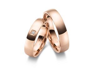 4069415260016 - Partnerring MARRYA Edelstahl Ringe Trauringe Eheringe Partnerringe Fingerringe Gr 48 Edelstahl rosegold (damen ring rosé) Damen