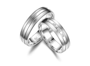 4069415265325 - Partnerring MARRYA MARRYA Silber Ringe Trauringe Eheringe Partnerringe Fingerringe Gr 48 Silber 925 (Sterlingsilber) silberfarben (herren ring silber) Damen