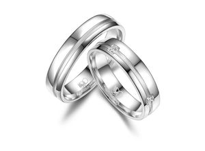 4069415266513 - Partnerring MARRYA MARRYA Silber Ringe Trauringe Eheringe Partnerringe Fingerringe Gr 48 Silber 925 (Sterlingsilber) silberfarben (damen ring silber) Damen