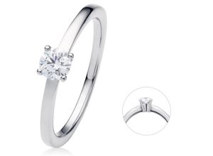 4069415368798 - Diamantring VIVANCE 033 ct Diamant Brillant Ring aus 950 Platin Fingerringe Gr 50 Platin 950-Diamanten silberfarben (silber) Damen Platin Schmuck