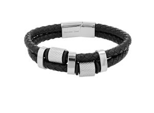 4069415432086 - Edelstahlarmband ADELIA´S Herren Armband aus Edelstahl 215 cm Armbänder Gr 215 Edelstahl neutral nicht definiert Herren