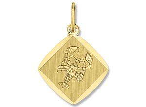 4069415437616 - Sternzeichen-Anhänger Krebs Sternzeichen Anhänger aus 333 Gelbgold Schmuckanhänger Gr Krebs Gelbgold 333 goldfarben (gold) Damen Gold Schmuck Krebs