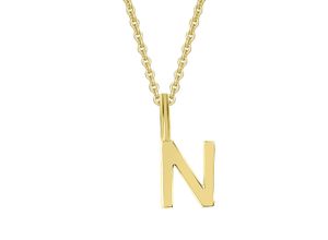 4069415439320 - Ketten-Anhänger Buchstabe N Buchstaben Anhänger aus 333 Gelbgold Schmuckanhänger Gr N Gelbgold 333 goldfarben (gold) Damen Gold Schmuck Buchstabe N 4069415439320 - Ketten-Anhänger Buchstabe N Buchstaben Anhänger aus 333 Gelbgold Schmuckanhänger Gr N Gelbgold 333 goldfarben (gold) Damen Gold Schmuck Buchstabe N