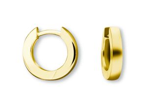 4069415445611 - Paar Creolen Ohrringe aus 333 Gelbgold Ø 120 x 20 mm Ohrringe Gr Damen Gelbgold 333 goldfarben (gold) Damen Gold Schmuck