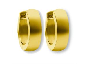 4069415445659 - Paar Creolen Ohrringe aus 333 Gelbgold Ø 120 x 40 mm Ohrringe Gr Damen Gelbgold 333 goldfarben (gold) Damen Gold Schmuck