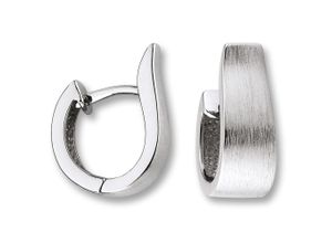 4069415445925 - Paar Creolen Ohrringe aus 925 Silber Ohrringe Gr Damen Silber 925 (Sterlingsilber) silberfarben (silber) Damen Silber Schmuck