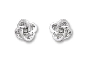 4069415447462 - Paar Ohrhänger Knoten Ohrringe Ohrstecker aus 925 Silber Gr Damen Silber 925 (Sterlingsilber) silberfarben (silber) Damen Silber Schmuck Knoten