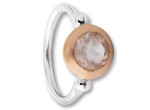 4069415482081 - Silberring Rosenquarz Ring aus 925 Silber Fingerringe Gr 50 Silber 925 (Sterlingsilber) silberfarben (silber) Damen Silber Schmuck