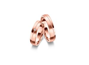 4069415533554 - Partnerring MARRYA Fingerringe Gr 48 Roségold 333 damen ring roségold Damen 333 Roségold Trauringe Eheringe Partnerringe – das Zeichen Eurer Liebe