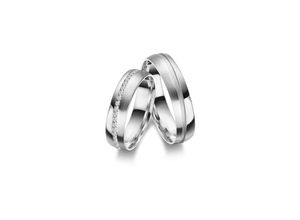 4069415537057 - Partnerring MARRYA Fingerringe Gr 48 Weißgold 333 silberfarben (damen ring silber) Damen 333 Weißgold Trauringe Eheringe Partnerringe – das Zeichen Eurer Liebe