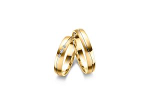 4069415544314 - Partnerring MARRYA Fingerringe Gr 48 Gelbgold 333-Roségold 333-Weißgold 333 damen ring gold silber Damen 333 Bicolor Trauringe Eheringe Partnerringe – das Zeichen Eurer Liebe