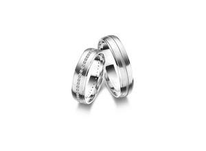 4069415546615 - Partnerring MARRYA Fingerringe Gr 56 Weißgold 333 silberfarben (herren ring silber) Damen 333 Weißgold Trauringe Eheringe Partnerringe – das Zeichen Eurer Liebe