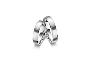 4069415549616 - Partnerring MARRYA Fingerringe Gr 56 Weißgold 333 silberfarben (herren ring silber) Damen 333 Weißgold Trauringe Eheringe Partnerringe – das Zeichen Eurer Liebe